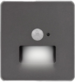 Подсветка для коридоров и ступеней
Miele Round,   цвет - титан,  пластмасса,  KR-78-0727-2,  Kranz
 - PULSAL.RU