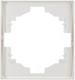 Рамка Strong
Miele Strong,  1 пост,   цвет - жемчуг,  горизонтальная,  пластмасса,  KR-78-0751-4,  Kranz
 - PULSAL.RU