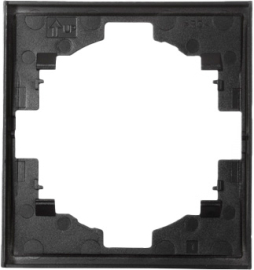 Рамка Strong
Miele Strong,  1 пост,   цвет - антрацит,  горизонтальная,  пластмасса,  KR-78-0751-5,  Kranz
 - PULSAL.RU