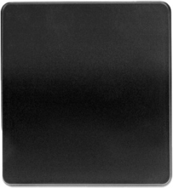 Переключатель
Miele Round,  одноклавишный,  без подсветки,   цвет - оникс,  пластмасса,  KR-78-0708-3,  Kranz
 - PULSAL.RU