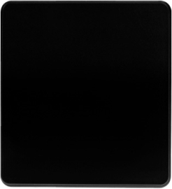 Выключатель
Miele Round,  одноклавишный,  без подсветки,   цвет - оникс,  пластмасса,  KR-78-0705-3,  Kranz
 - PULSAL.RU